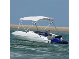 Vidaxl Toldo De 4 Arcos Bimini C/ Paredes Laterais 243x(200-213)x137cm