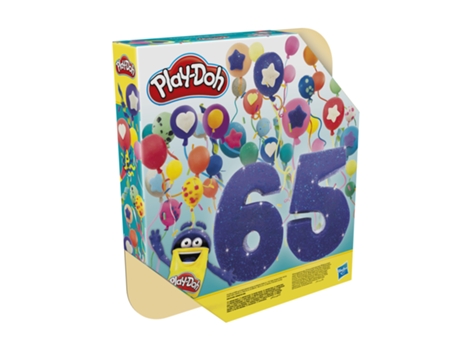 Plasticina PLAY-DOH Pack 65 Potes Aniversário (Idade Mínima: 3 anos) 