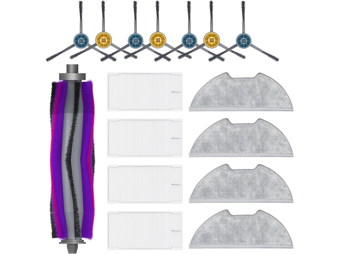 Kit de Peças Reposição para Aspirador Robô E10s BRILVIBERA