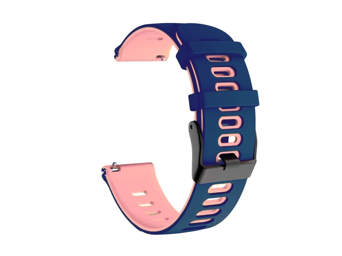 Lurelia Pulseira De Silicone Bicolor 22 Mm, Compatível Com Huawei Watch Gt 3 46 Azul Claro
