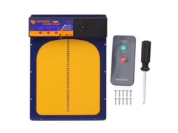 Porta Automática 3 em 1 para Galinheiro com controle remoto, LED, sensibilidade à luz IP45 S/MARCA
