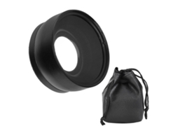 58mm 0.45x Macro Conversion Wide Angle Lens For Slr Dslr Camera Black LAXISCREED