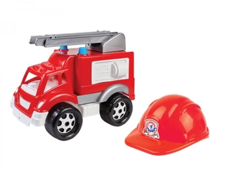 Camião De Bombeiros Escada Capacete Bombeiro 3978 Technok