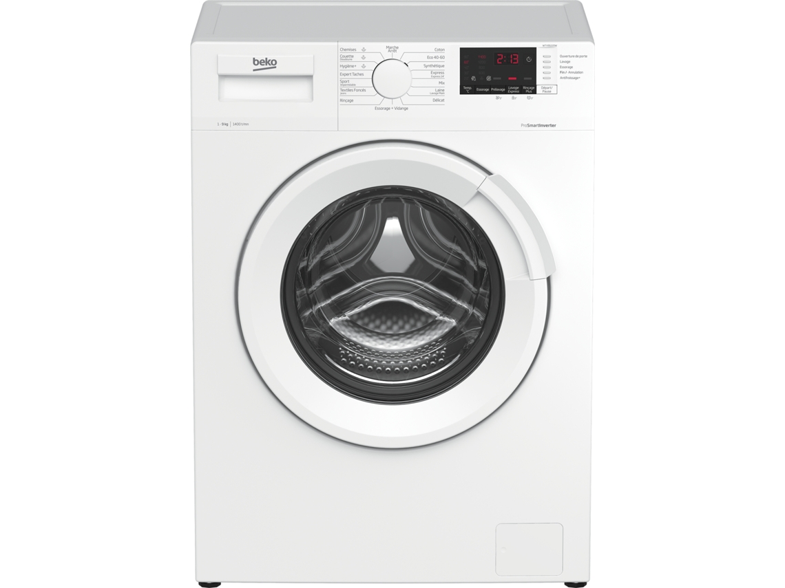 Beko Wtv95220w Máquina De Lavar Carregamento Frontal 9 Kg 1400 Rpm Branco