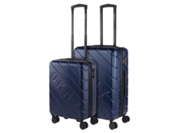 DKNY DKNY-911 Conjunto de Malas Rígidas em Abs Fuzileiro Navalido com Rasto Lateral 44X66X27 Cm 64L