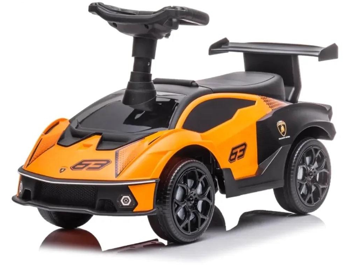 Carrito Montable Para Bebe - Lamborghini Essenza - 1 A 3 Anos - Laranja