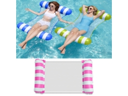 Boia De Piscina Tipo Rede Para Adultos, 4 Em 1, Inflável E Multifuncional, Em Pvc, Para Relaxar Na Água.