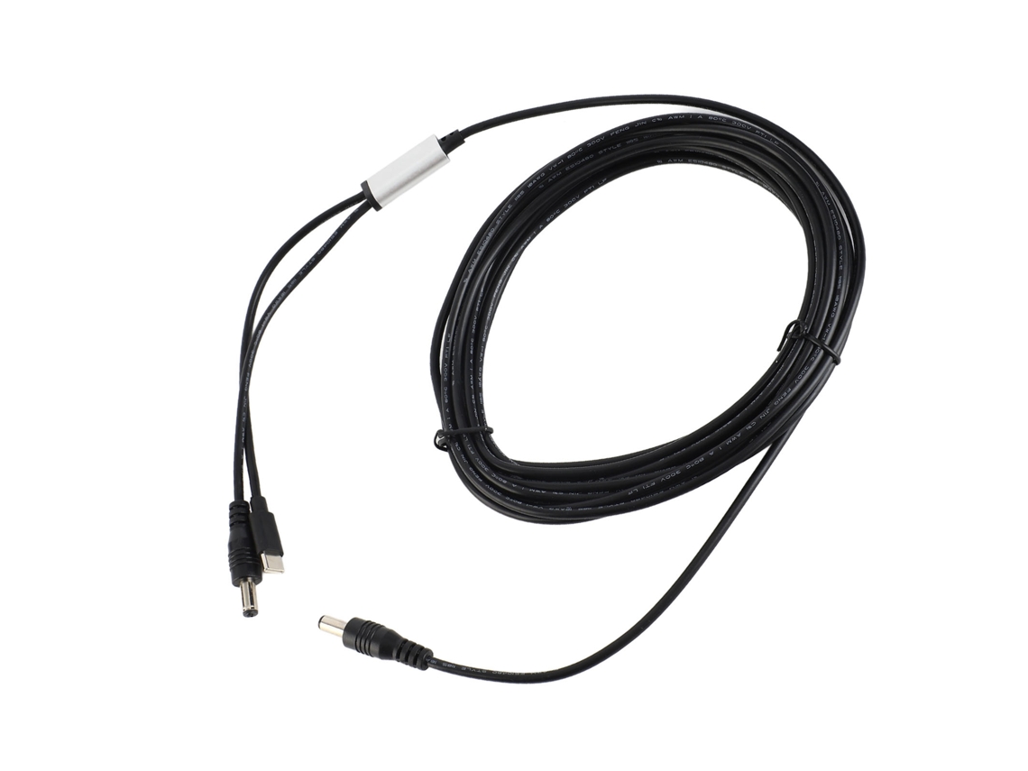 Cabo Type C para Dc Impermeável 20v