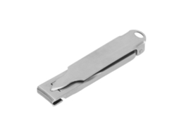 Tesoura De Unhas De Aço Inoxidável Portátil Folding Com Lâmina Curva E Lixa Integrada Para Cuidado De Unhas