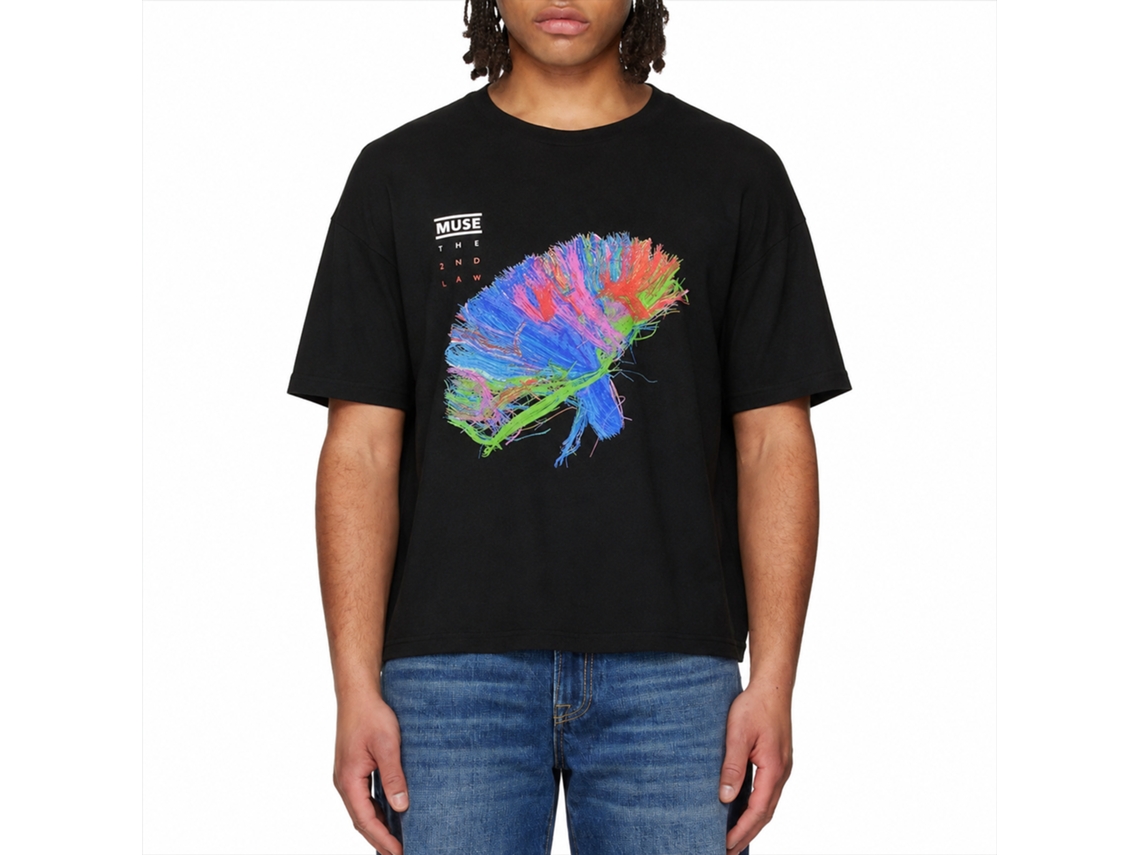 Muse 2nd Law Album T-shirt Unisex Adults Size:s