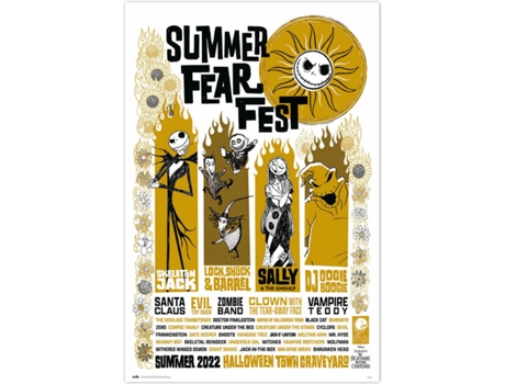 Poster  GPE5521 O Estranho Mundo de Jack Summer Fear Fest