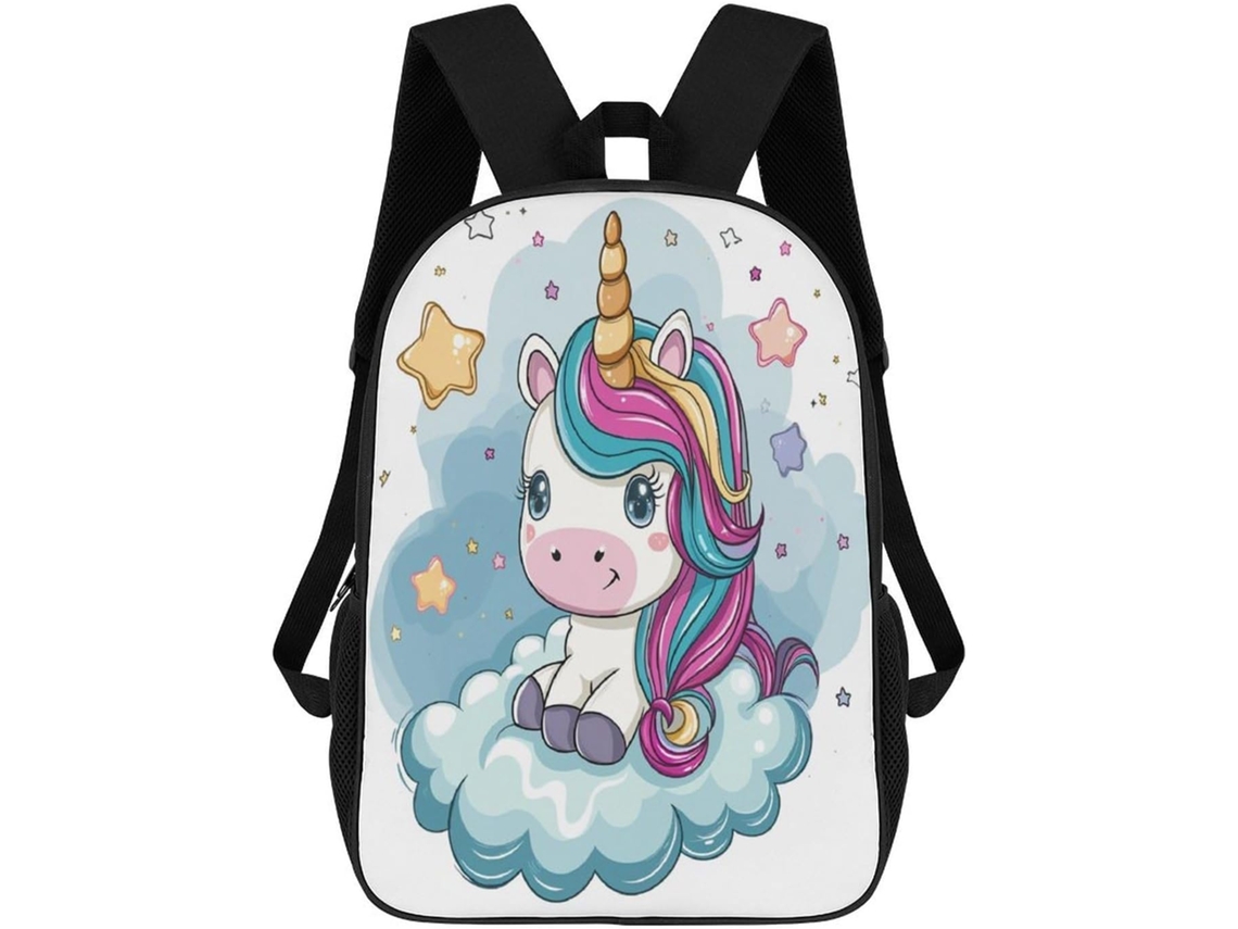 Mochila Escolar Unicórnio Kawaii, Infantil, Bolsa De Viagem Para Adolescentes (meninos E Meninas),