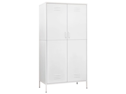 Conjunto 1 Wardrobe, Wardrobes Vidaxl Branco Aço (n/a)