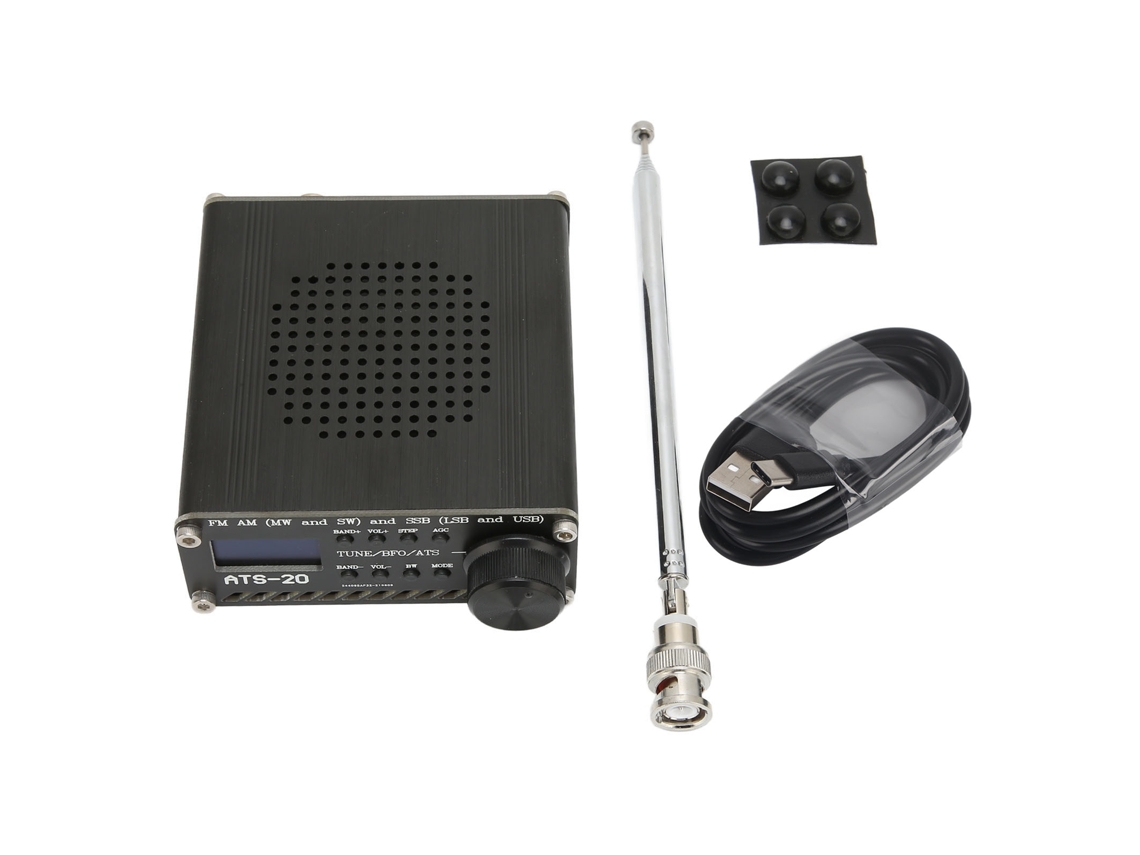Rádio Receptor EOOCOO (recepção de Banda Completa, Bateria Interna)