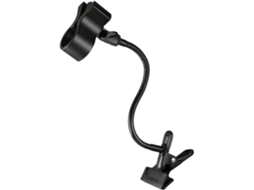 Suporte De Microfone Multifuncional E Flexível, Com Fixação Dupla Para Microfones De Transmissão Musical