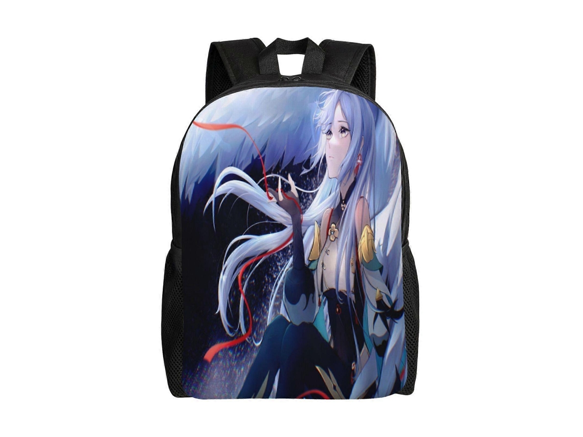 Mochila De Estudante Genshin Impact F237, Leve E Durável, À Prova Dágua E Com Alça De Ombro Ajustável. Olysi Shop