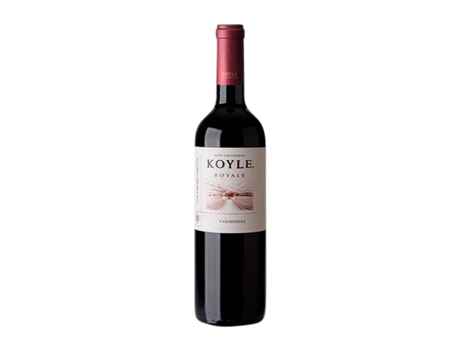 Vinho KOYLE LOS LINGUES Royale Carmenère Valle de Colchagua (0.75 L - 1 Unidade)