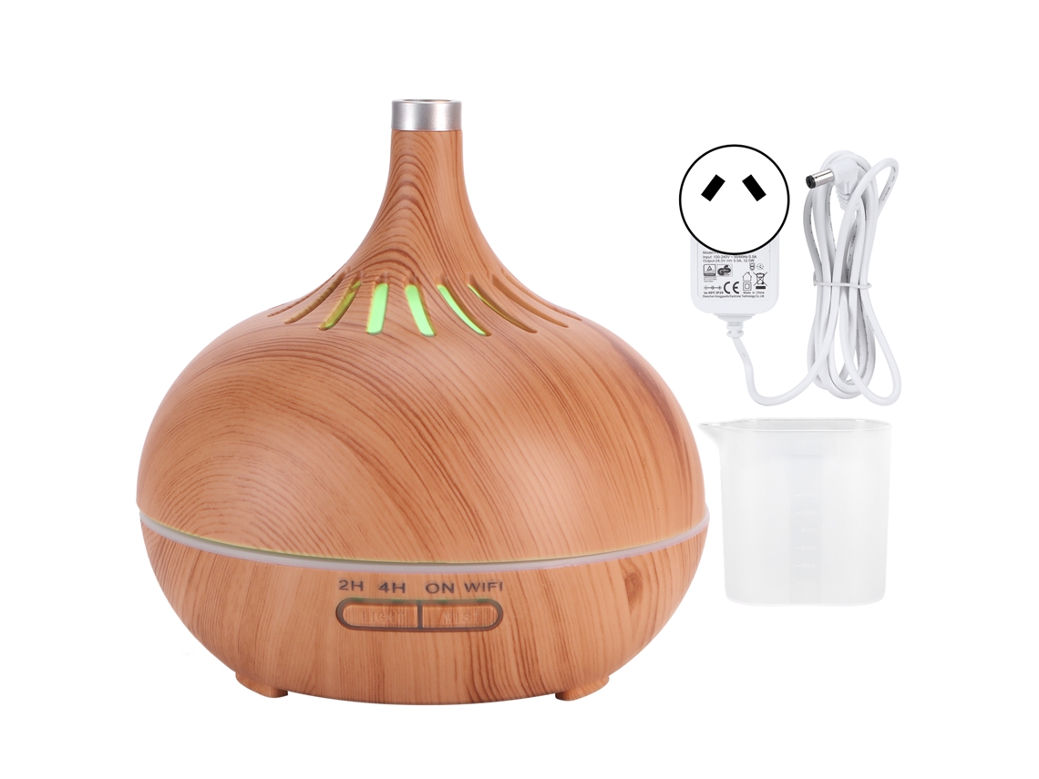 Laxiscreed Difusor De Aromas Com Luz Noturna De 7 Cores E Umidificação