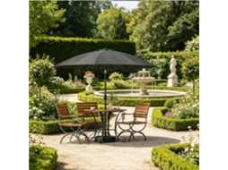 Guarda-sol Inclinável Para Piscina, Terraço E Jardim (base Não Incluída, Apenas Unidade)
