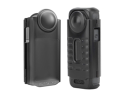Capa Protetora De Tela Com Lente Integrada Para Insta360 X4 Sunnylife (preto Transparente)