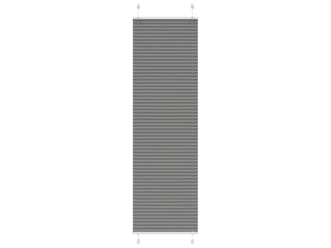 Pleated Blind, Pleated Blinds Vidaxl Antracite Poliéster (55 X 200 Cm)