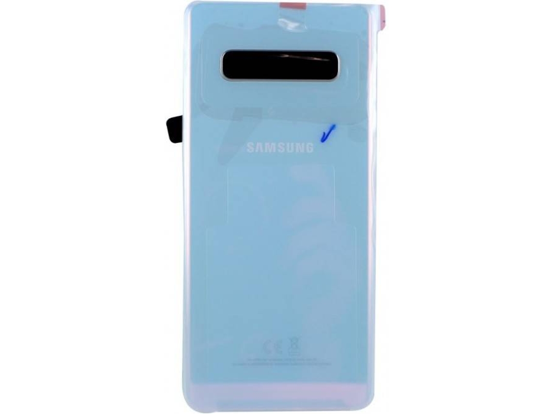 Tampa Traseira SAMSUNG GH82-18452F G970F Galaxy S10e Branco Original