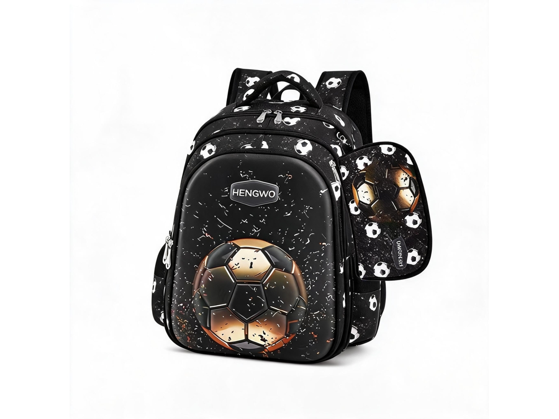 Mochila De Estudante 3d Casca Rígida, Leve, Suporte Lombar, 16 Polegadas Com Estojo Incluído