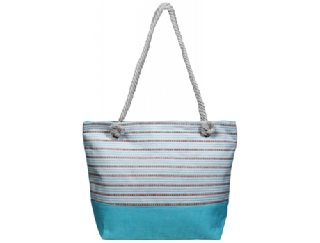 Mala de Mulher MESTRE ARTESÃO Praia Tecido Azul