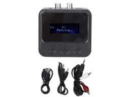 Receptor Bluetooth Inalámbrico, Adaptador de Música Estéreo Sin Pérdidas, Interfaz Múltiple para Altavoz, Computadora Portátil, Automóvil.