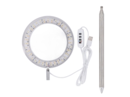 Luz de Crescimento Primerox, Espectro Completo, 6 polegadas, Altura Ajustável, 26.5-165cm, Temporizador, Dimmer