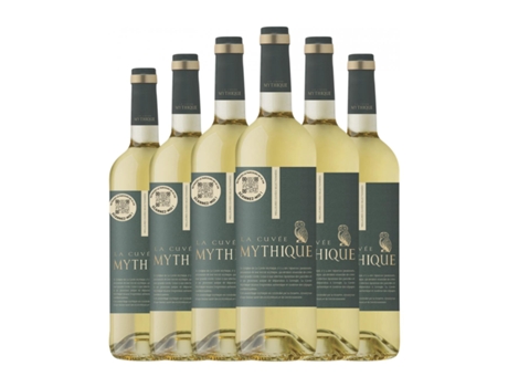 Vinho branco MYTHIQUE La Cuvée Blanc Vin de Pays d'Oc (0.75 L - 6 Unidades)