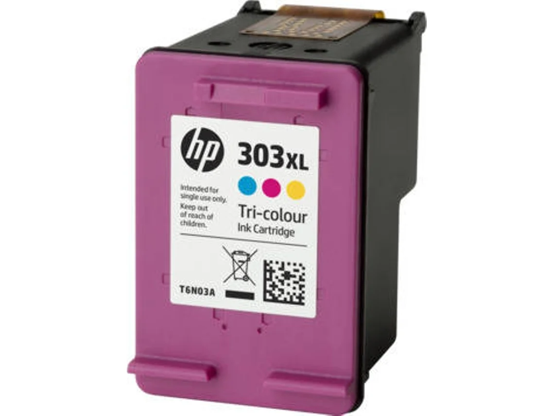 Tinteiro HP 303 XL Tricolor (Outlet Caixa Aberta - T6N03AE)