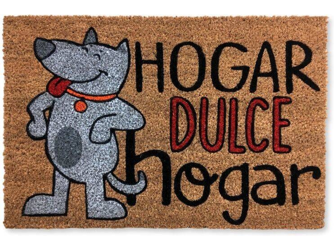 Tapete de Entrada KOKO DOORMATS Dog Hogar Dulce Hogar (Castanho 60 x