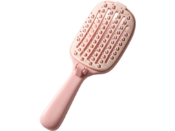 Escova De Cabelo Autolimpante Acessório Dobrável Com Sistema Autolimpeza Para As Cerdas