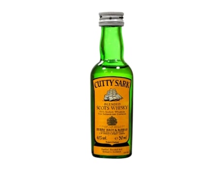 Whisky Blended CUTTY SARK Garrafa Miniatura (0.05 L - 12 Unidades)