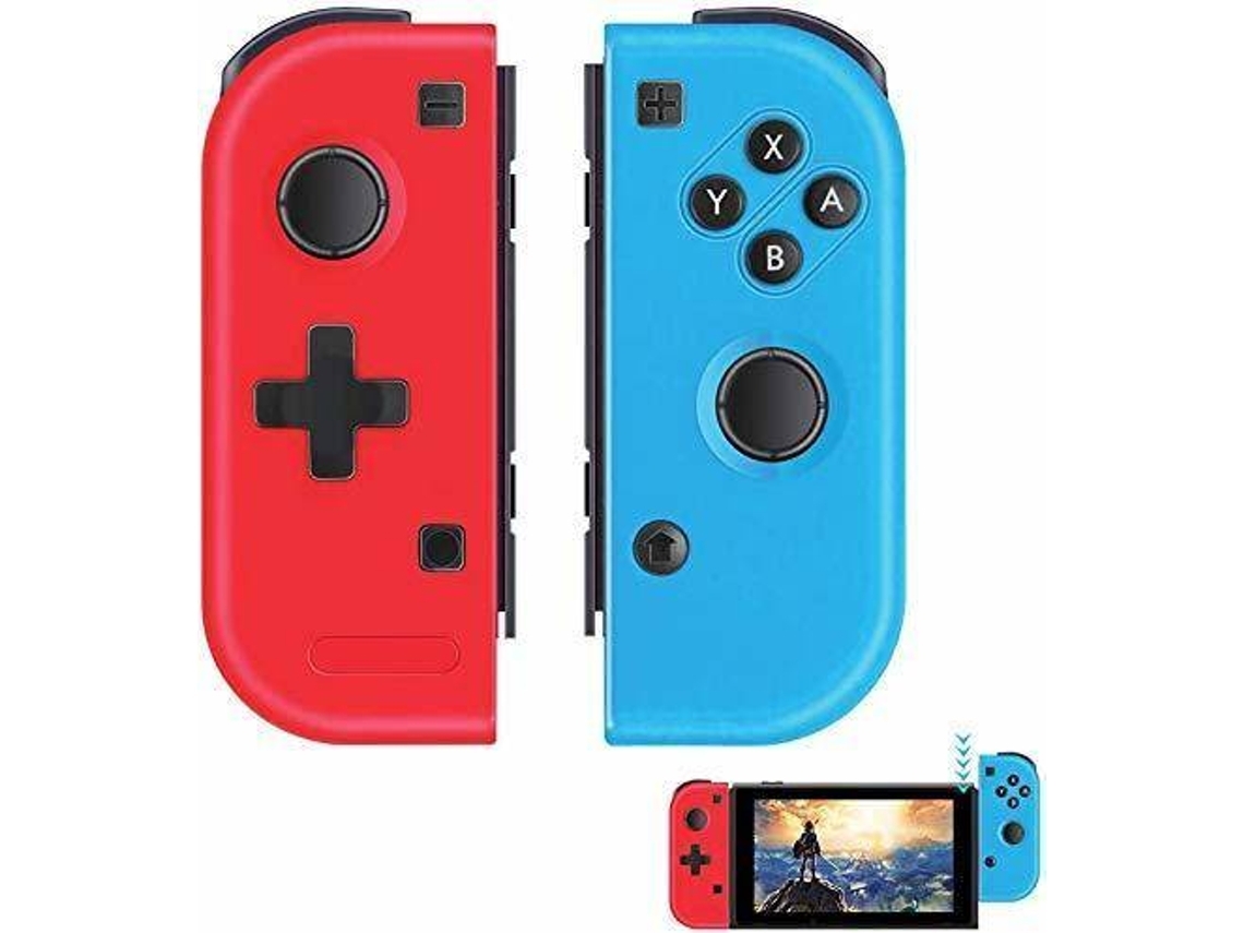 Joystick para Switch Controlador de Gamepad com Joystick Bluetooth Sem Fio Switch Pro Substituição para Switchvermelho Azul YIZHOOD