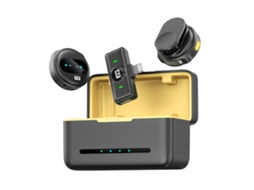 2026 micrófono Lavalier Inalámbrico Profesional para Grabación de Vídeos Y Entrevistas, Clip on Wireless Lapel Microphone System