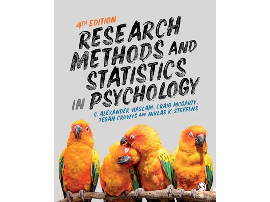 Livro Research Methods and Statistics in Psychology de S Alexander Haslam, Craig Mcgarty et al. (Inglês)