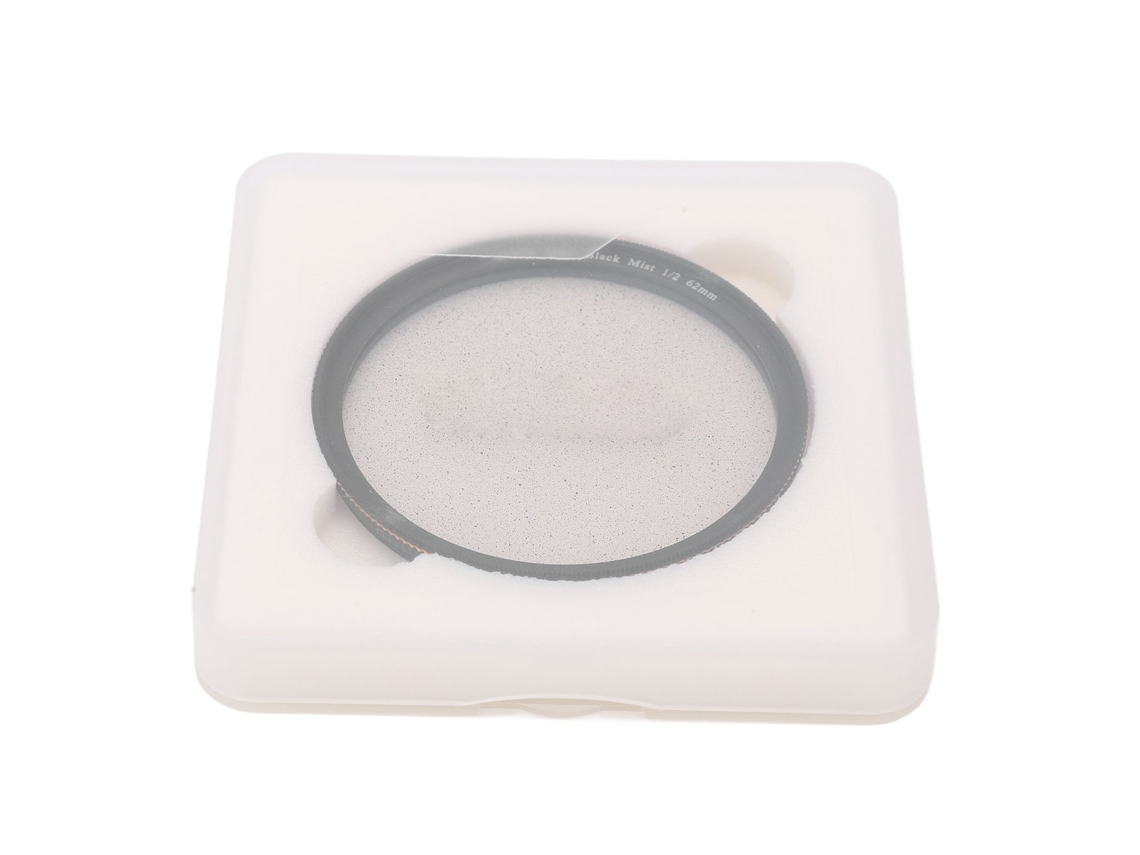 Black Mist Filter 1/2 Portrait Soft Diffuser Focus Camera Lens Filter Scratch Resistant For Video Vlog Photography 62mm LAXISCREED