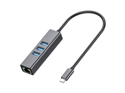 Hub Usb 3.0 Com 4 Portas, Cabo Longo 48 Polegadas Com Porta De Carregamento Micro Usb, Transferência Rápida De Dados, Compatível Com Windows, Mac, Sur