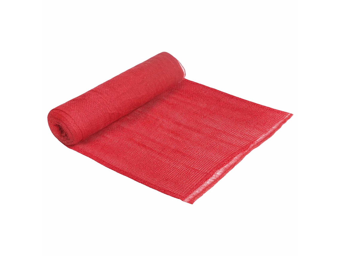 Vidaxl Rolo De Sisal 160 X 1000 Cm Vermelho