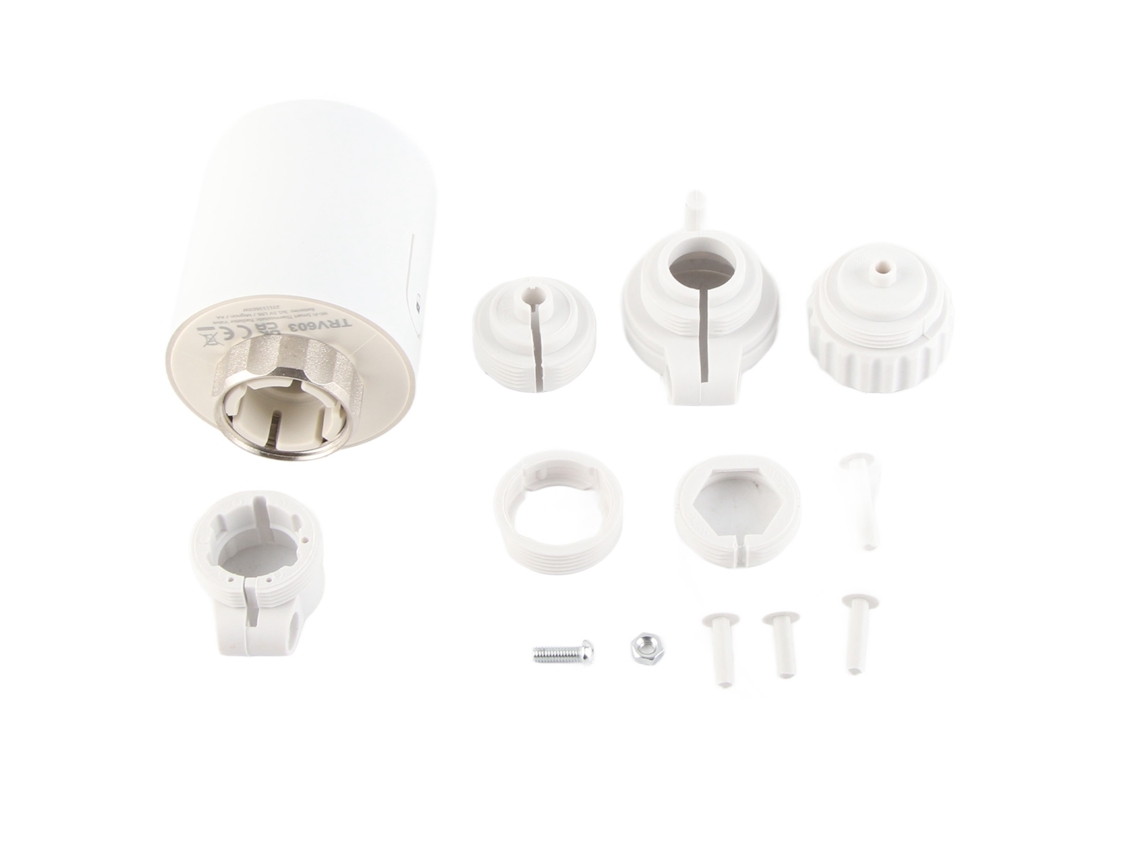 Termostato Inteligente de Radiador Wifi com Controle App e Válvula Termostática Led