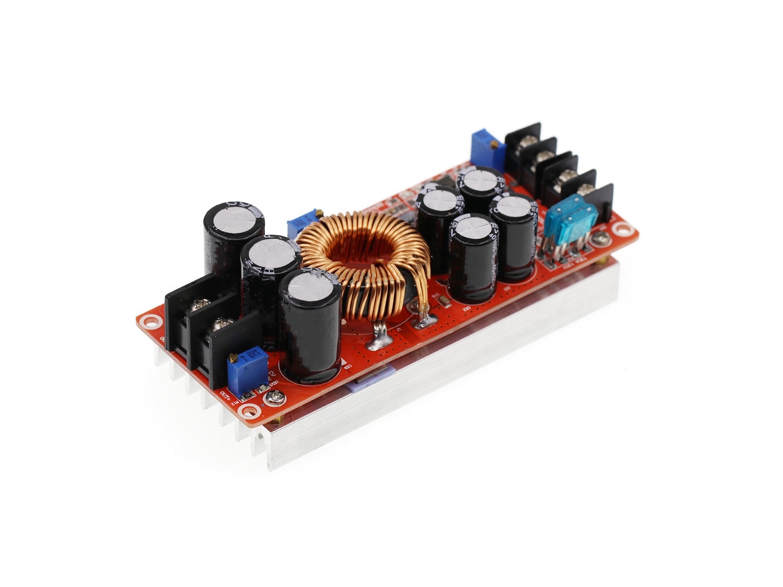 Módulo de Conversor Dc para Dc Boost 1200w com Tensão e Corrente Ajustáveis