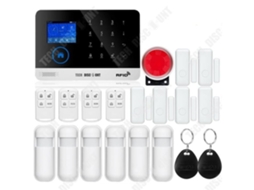 Smart graffiti teclado toque alarme wifi GSM alarme 2.4 polegadas TFT tela colorida multifuncional dispositivo anti-roubo TECH DISCOUNT (Outlet Grade A)