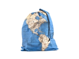 Saco de Roupa Suja para Viagem Kikkerland, Mapa AQUAFORGE