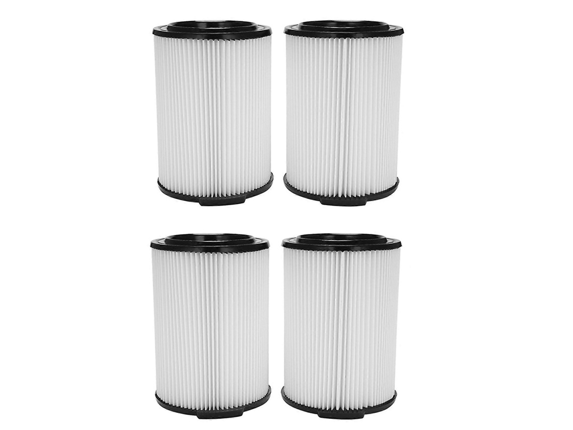 Filtro De Reposição Para Aspirador De Pó Ridgid Vf4000 De 5 A 20 Galões Ou Mais, Pacote Com 4 Filtros De Reposição Vf4000._glo
