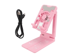 Suporte de mesa ajustável com resfriador para telefone EOOCOO