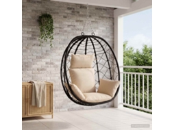 Vidaxl Almofada Adirondack Putten 100% Poliéster Creme