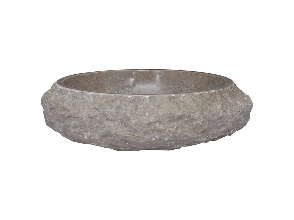 Lavatório Vidaxl Cinzeto Mármore (ø40x12 Cm)