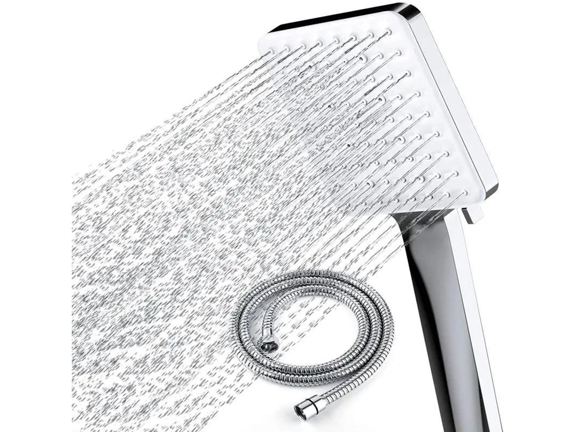 Chuveiro Tipo Chuva, Pressurizado E Econômico, Com 6 Modos De Jato, Ducha Manual (com Mangueira).